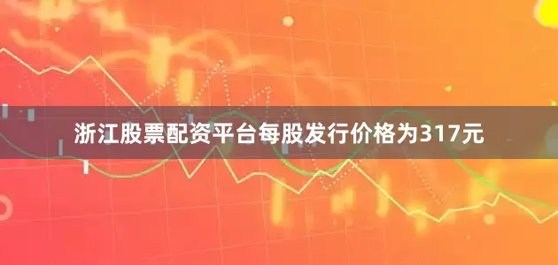 浙江股票配资平台每股发行价格为317元