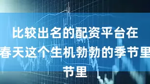 比较出名的配资平台在春天这个生机勃勃的季节里